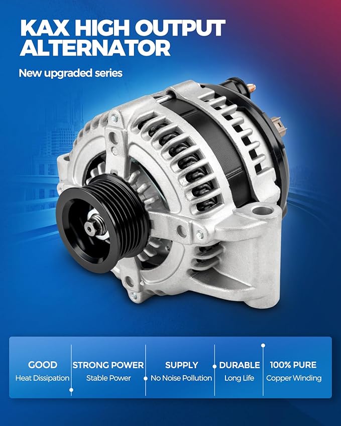 KAX Alternator 13900N for 2001-2002 Pathfinder; QX4 Compatible with 13900N,13900
