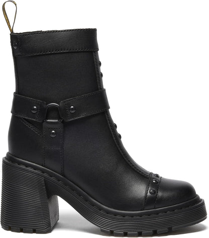 Women's Spence Harness Flare Heel Leather Chelsea Boots