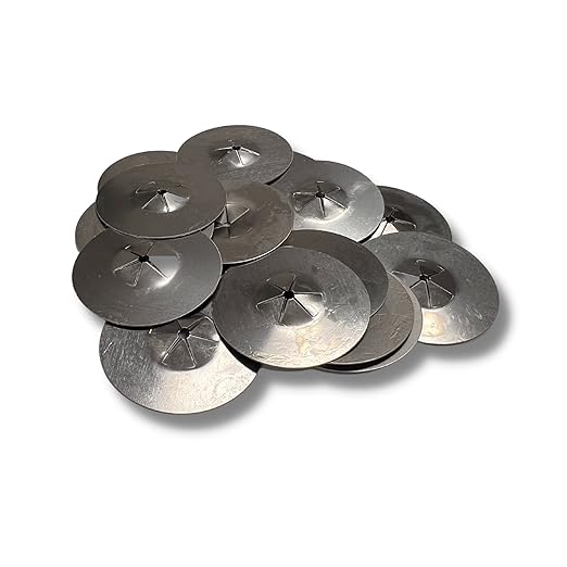 12 Ga. 112" Dia. (R150) Stainless Steel - Round Self-Locking Washer (200)