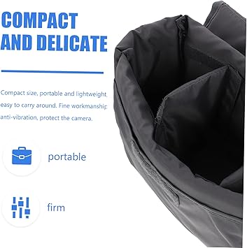 Camera Sleeve Camera Bag Inserts Camera Case for Backpack Lens Case Camera Pouch Camera Bag for Backpack Camera Insert for Backpack Padded Bag
