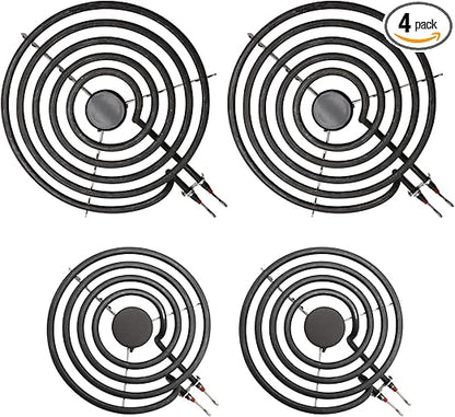MP22YA Electric Stove Burner Element Replacement-Perfectly Compatible with Whirlpool & Kenmore & Frigidaire & Hardwick & Maytag & Norge Stove Top-Include 2* MP15YA 2* MP21YA
