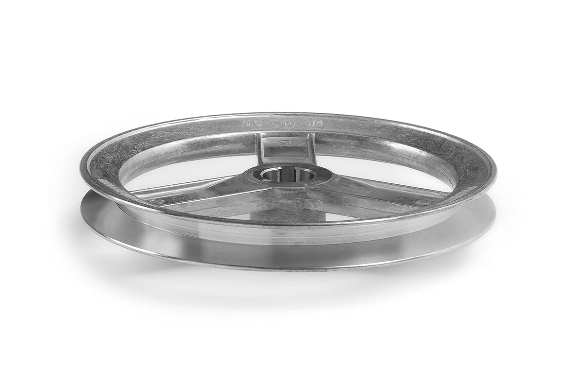 Terre Products, Heavy Duty 6" V-Groove Drive Pulley, Precision 5/8" Bore, Robust Z3A Zinc Alloy Die Cast Pulley