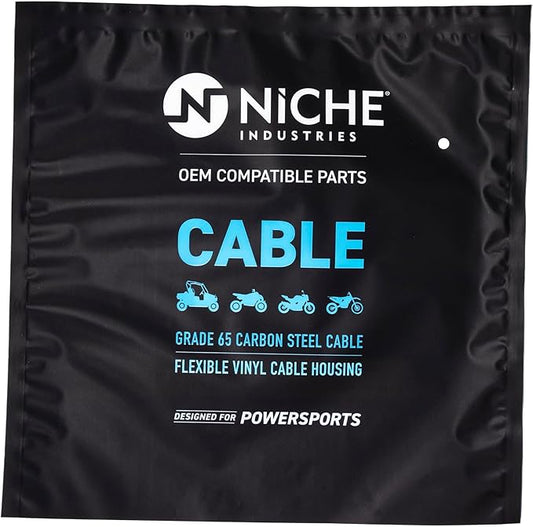 NICHE Push Pull Throttle Cable for 2009-2016 Honda CRF450R 17910-MEN-A81