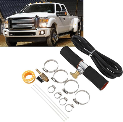 Fuel Installation Kit, 17PCS Fuel Tank Auxiliary Install Kit 11025 Metal 1 12in Fuel Installation Kit for 38in Female Fuel Outlet Fittings