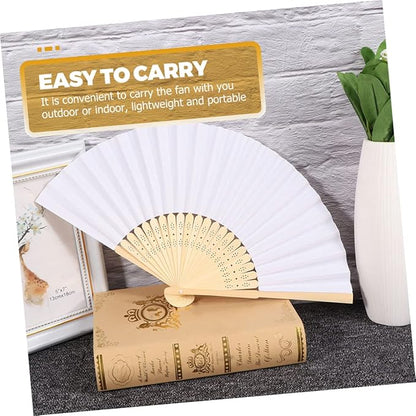 Cabilock 3 units of artificial hanging paper fans for wedding decoration for backyard, wedding, portable decals, hand fans, folding basket for weddings, garlands to