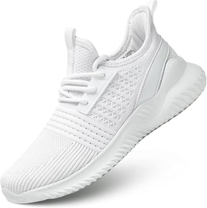 Women's Walking Shoes Lightweight Breathable Running Shoes Non Slip Athletic Fashion Sneakers Mesh Workout Casual Sports