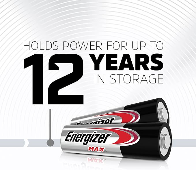 Energizer Max AA Batteries, 4 Count