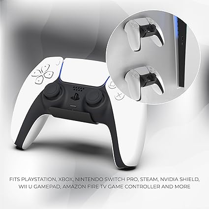 HumanCentric Universal Controller Mount (2-Pack)  Compatible with PlayStation, Xbox, Nintendo Switch Pro Controllers and More