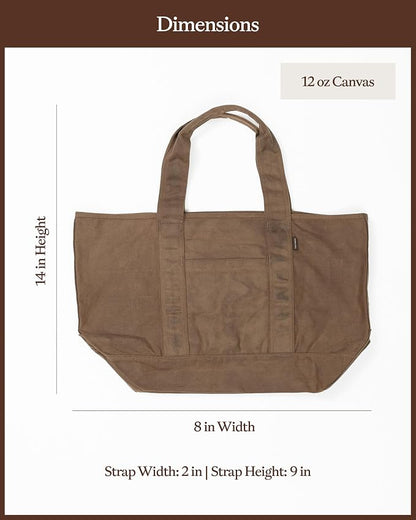 Cozy Earth Waxed Canvas Tote