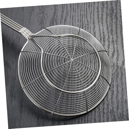 Unomor Oil Filter Spoon for Kitchen Use Hot Pot Strainer Scoop Stainless Steel Sturdy and Easy to
