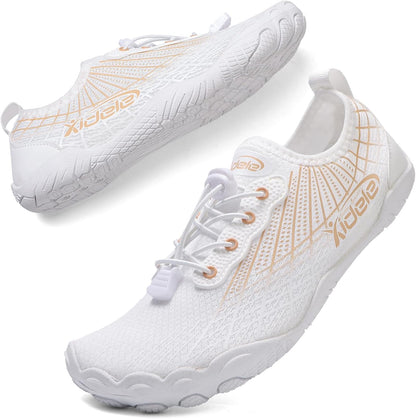 ITLXJR Water Shoes for Men and Women, Barefoot Aqua Socks, Wide Fit Beach Swimming Pool Shoes, Anti-Slip Outdoor Walking Hiking Kayaking Diving Surfing.