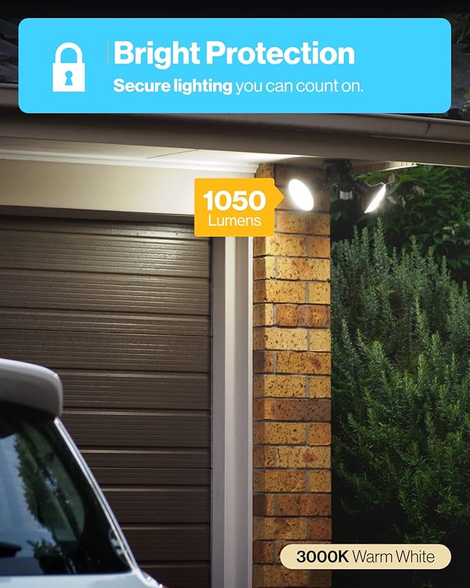 Sunco 6 Pack Flood Lights Outdoor Bulbs, PAR38 LED Flood Home Patio Driveway Light, Waterproof, 3000K Warm White,1050 Lumens, 100W Equivalent 13W, Dimmable, Wet-Rated, E26 Base UL