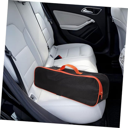 Veemoon Vacuum Cleaner Tool Bag, Car Tool Organizer Vacuum Cleaner Accessory Storage Bag Portable Vacuum Cleaner Case Black Auto Vacuum Cleaner Bag Multipurpose Storage Bag (16.5 * 5.5 Inch)