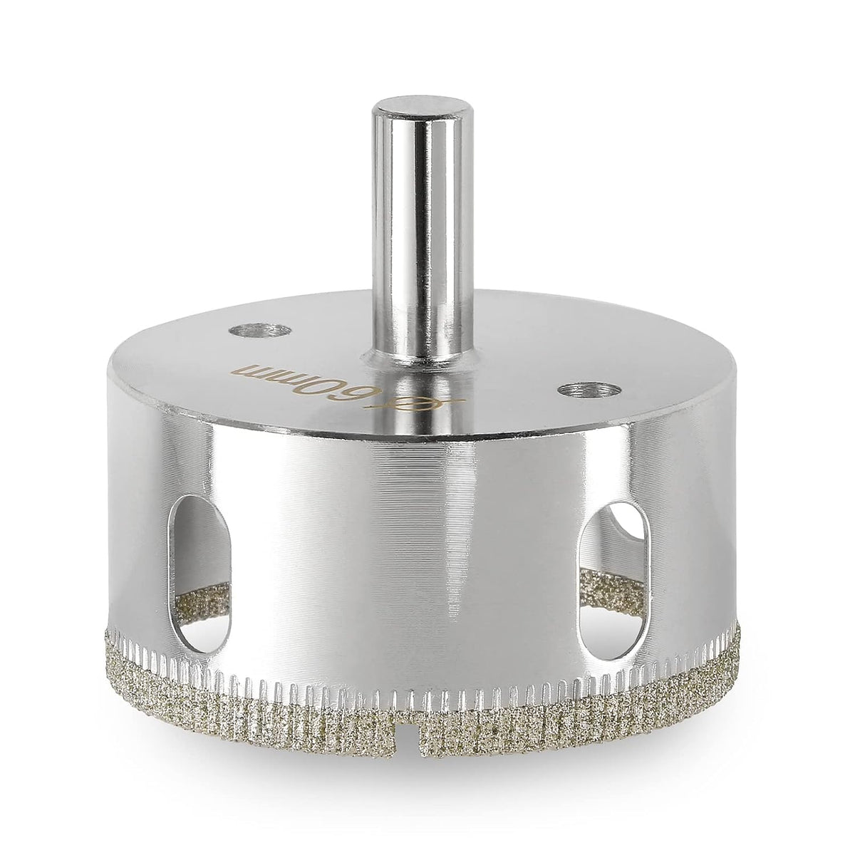 Diamond Drill Bits - 2-3/8" / 60mm Glass & Tile Hole Saw, Suitable for Ceramic, Glass, Tile & Marble
