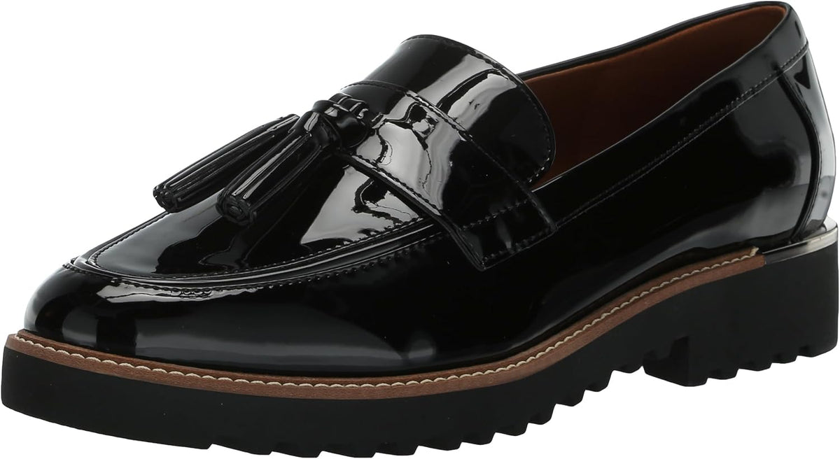 7.5 W Size, Franco Sarto Carolynn Black Patent 7.5 W