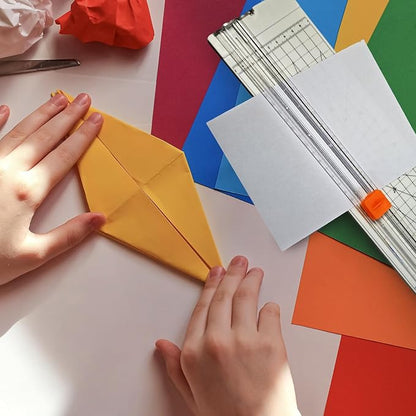 Paper Cutter Slider Mini Small,Paper Trimmer,Papercutter Slicer (Includes 5 Blades )