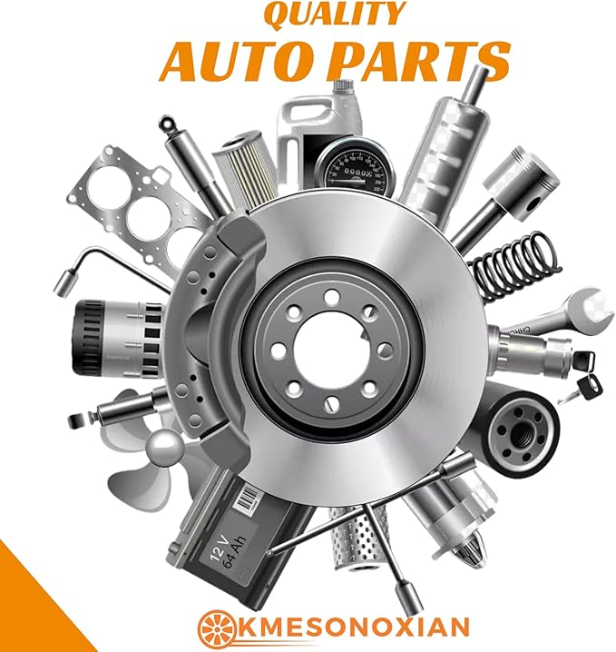 Rotors, 1PC Front Brake Rotors Automotive Replacement Brake Rotors for Hyundai Tiburon 2007 2008