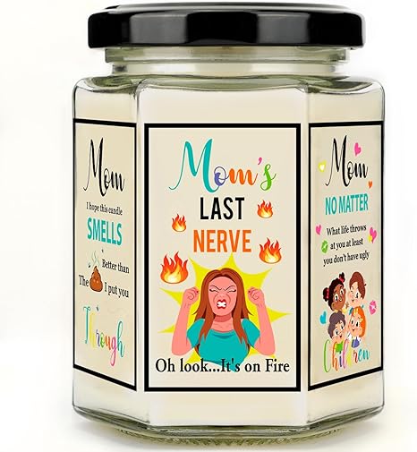 Gifts for Mom, Mother's Day Gifts, Mom Gifts, Birthday Gifts for Mom, Christmas,Thanksgiving Gifts for Mom, Gifts for New Mom, Mom in Law,Granda Lavender Scented Candles 8 OZ
