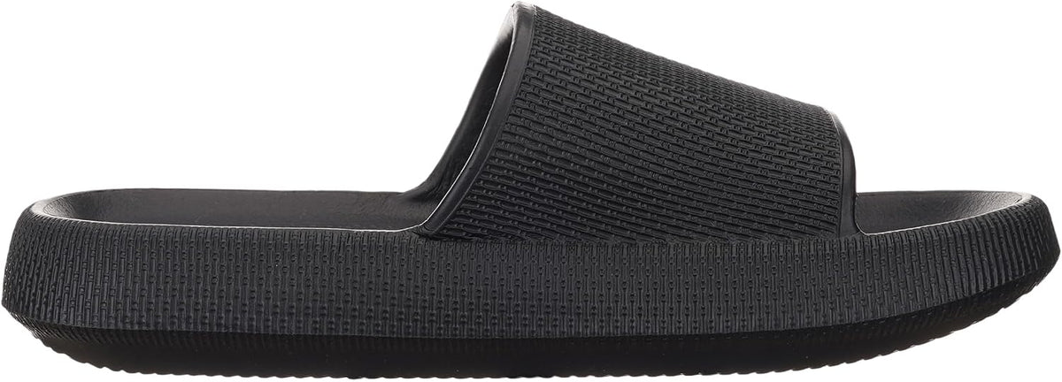 WHITIN Women's Slides with Cushioned Thick Sole Slippers for Home Wear Y13 | Comfort for Daily Wear, Waterproof & Easy to Clean, Indoor & Outdoor Versatility, Lightweight EVA for All-Day