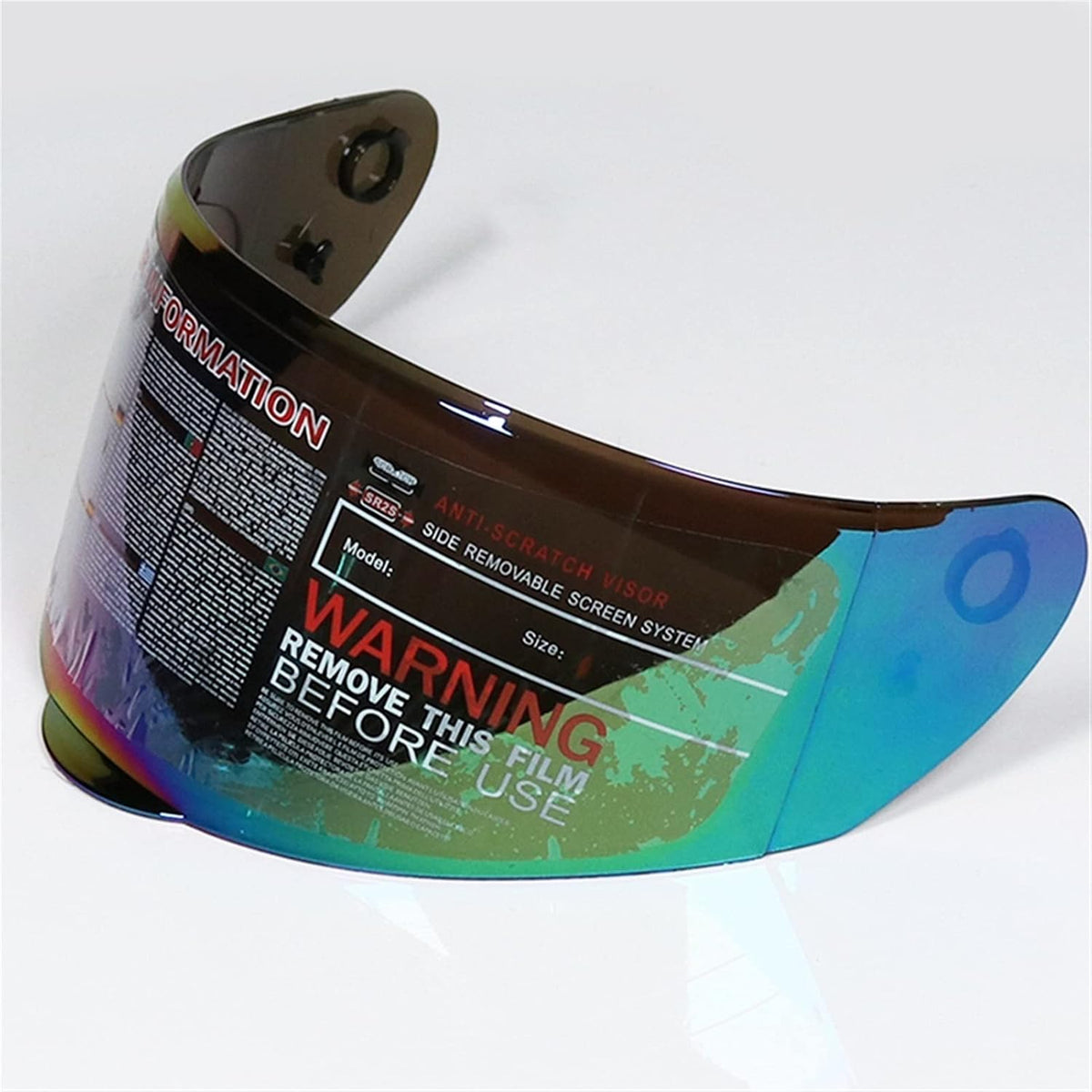 Helmet Visor Lens, Motorcycle Suitable Compatible with LVs 700/701 Model 4 Color Helmets Shield(Colorful)