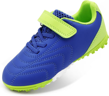 Stelle Baseball Cleats for Girls Boys Softball Shoes Kids Indoor Soccer Turf Shoes Futsal Athletic Cleats for Toddler/Little/Big Kid
