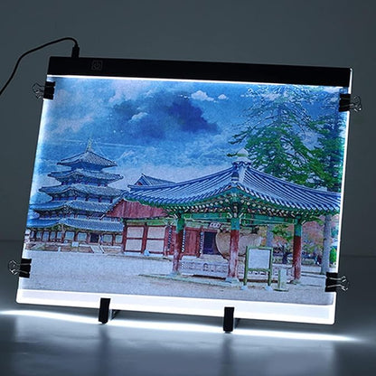 A3 LED Light Pad, 12000K Tracing Light Box with Stepless Dimming, Portable USB Powered Light Board Kit for Artists,Drawing, Sketching, Animation