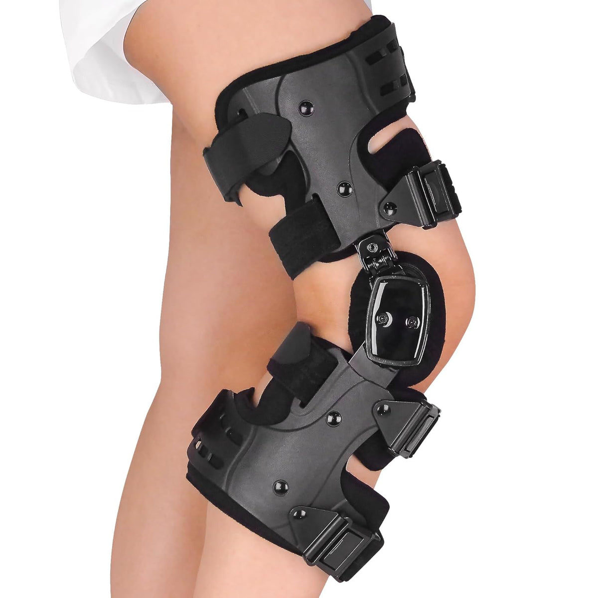 OA Unloader Knee Brace, Support for Arthritis Pain, Osteoarthritis, Cartilage Defect Repair, Avascular Necrosis, Bone on Bone Knee Joint Pain and Degeneration Medial Inside (Right Leg)