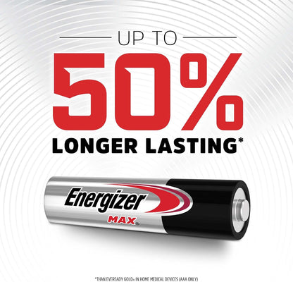 Energizer MAX AAA Batteries (8 Pack), Triple A Alkaline Batteries (Not in Original Packaging)