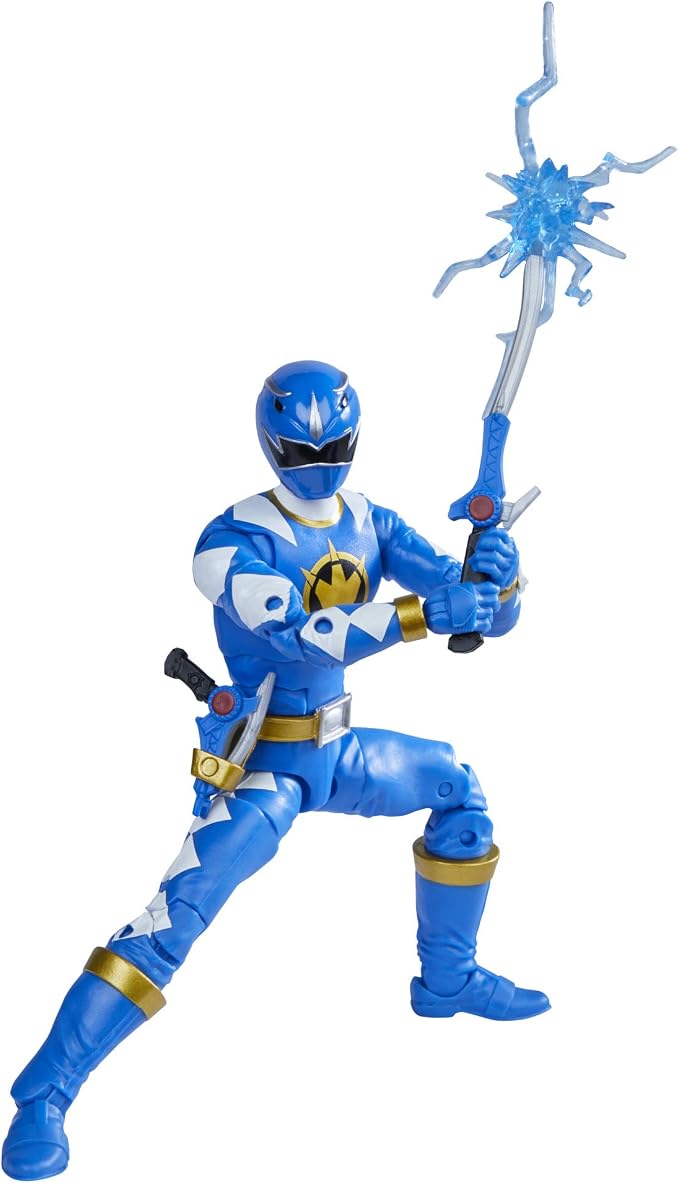 Power Rangers Lightning Collection Dino Thunder Blue Ranger 6-Inch Premium Collectible Action Figure Toy with Accessories Power Rangers Lightning Collection 6 Inch Action Figure Wave 8 - Dino Thunder Blue Ranger