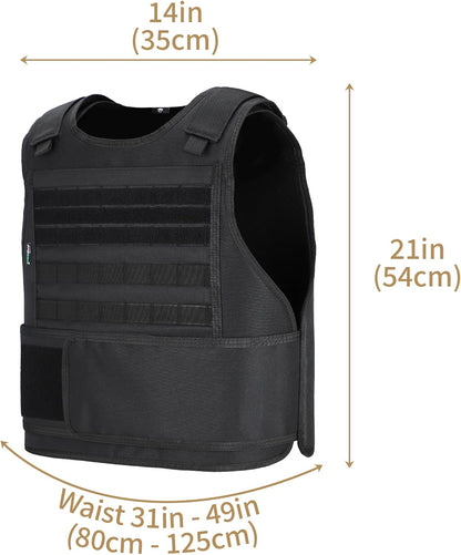 MGFLASHFORCE Tactical Vest for Airsoft, Paintball, and Cosplay Game
