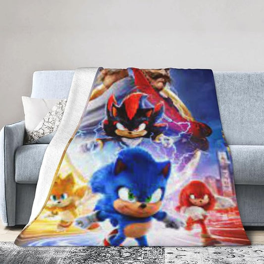 Ultra-Soft Micro Fleece Blanket Fashion Print All Season Couch Sofa Warm Bed Throw Blanket 50"X40"