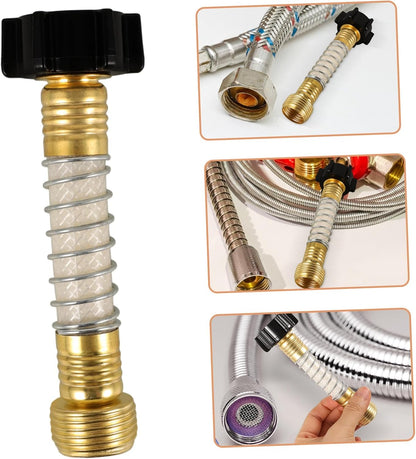 Rv Water Hose Adapter Flexible Drinking Water Connector Hose Protector for Rv Filtration System Heavy-duty Outdoor Use