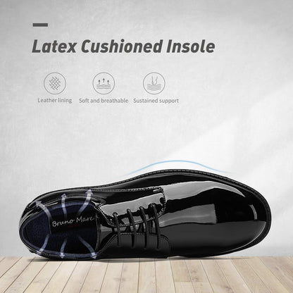 Men's Business Shoes Derby Lace-Up Shoes Suit Shoes Leather with Oxford Lining