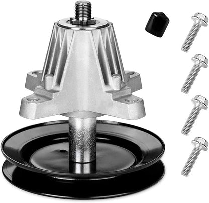 UP2WIN 918-04822B Spindle Assembly Compatible with Craftsman Cub Troy Bilt Pony Bronco 42" Mower Deck Tractor Riding Mower, Come with All The Mounting Hardware Including Threaded Bolt