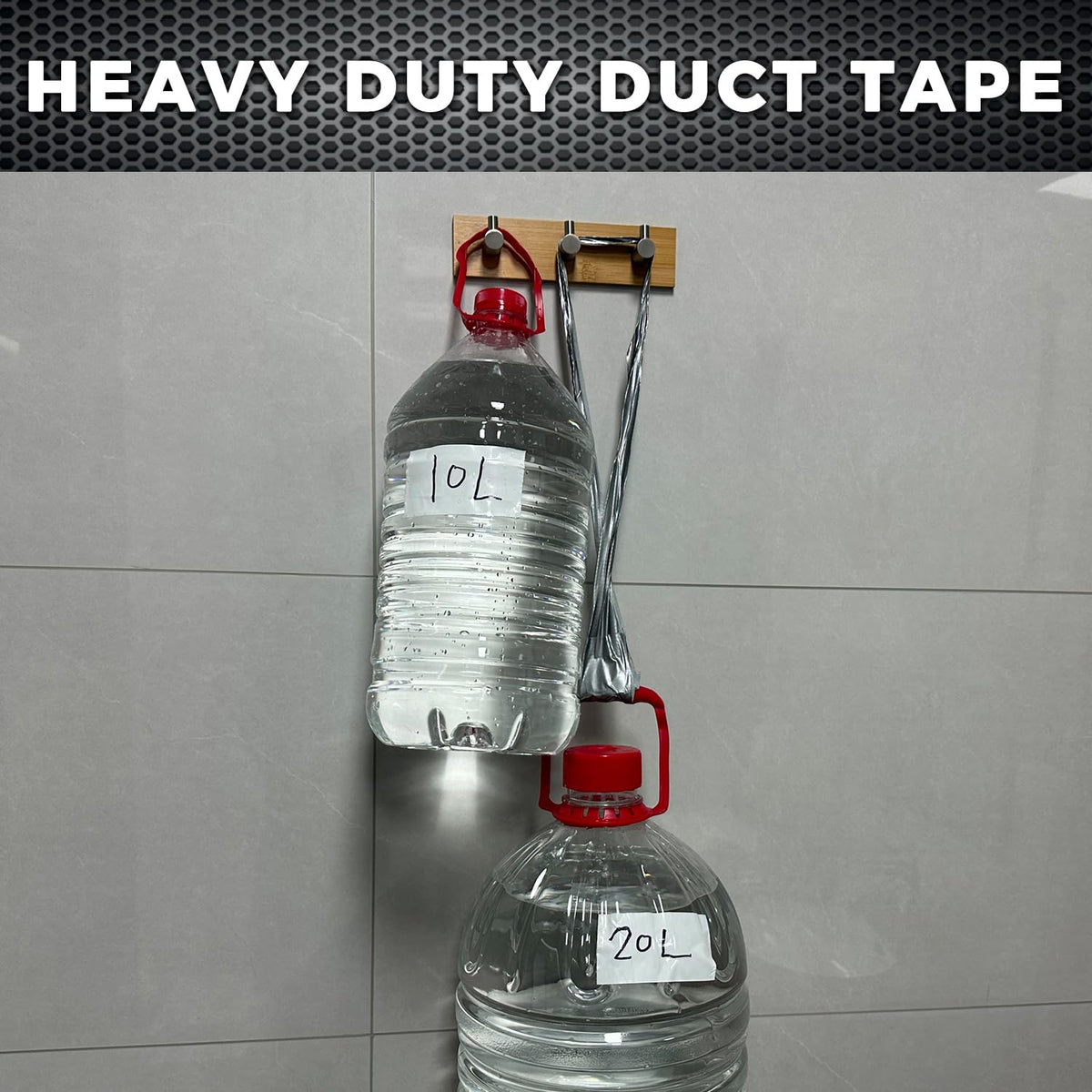 SWRT 3-Pack Silver Heavy Duty Duct Tape Strong Adhesive, 2 Inch x 720 Yd Duct Heavy Duty Waterproof All Weather Gray Duct Tape No Residue Sealing & Patching for Indoor&Outdoor Repair