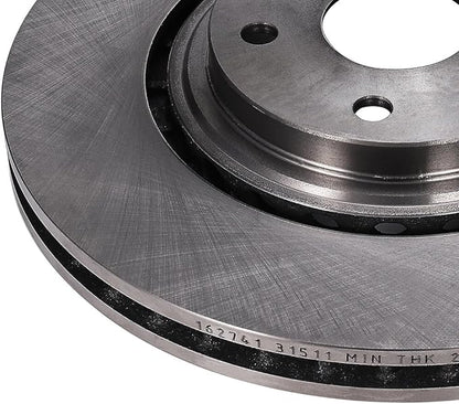 ECCPP D1324-8436 31511 Front 2pcs Brake Rotors + 4pcs Pads Fit For Lexus RX350 2010-2015,For Toyota Highlander 2008-2016,For Toyota Sienna 2011-2017 Brake Kit