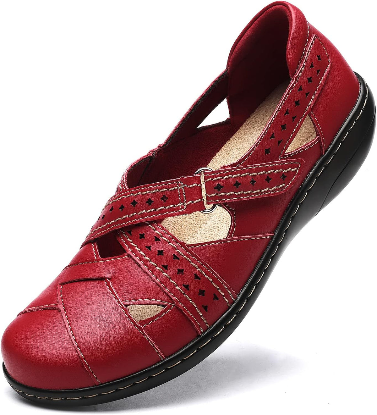 Red Women's Loafers