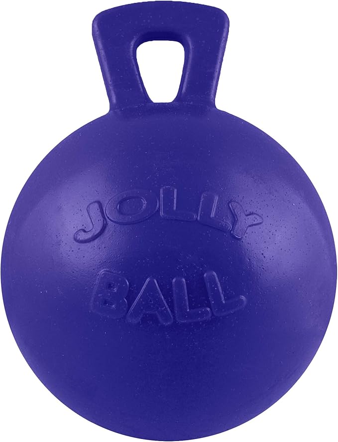 Horsemen's Pride 10" Jolly Ball Horse Toy, Blue, XLARGE, All Breed Sizes