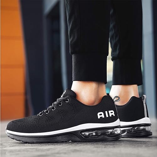 Mens Air Running Shoes Athletic Non Slip Walking Jogging Tennis Sneakers(US 7-12.5 D(M))