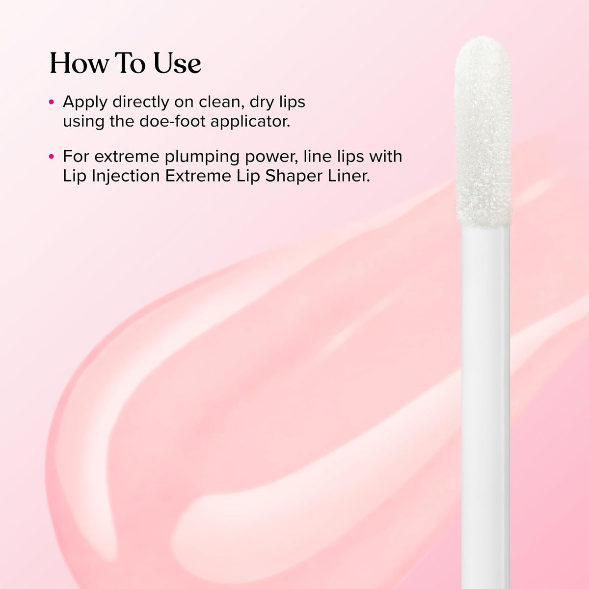 Too Faced Lip Injection Extreme Lip Plumper Gloss | Hydrating, Glossy, & Helps Volume Appear Fuller Over Time