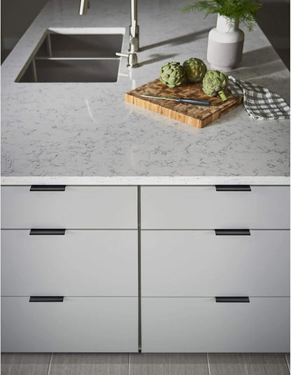 Top Knobs TK502PC Mercer Collection 4" Europa Tab Pull, Polished Chrome