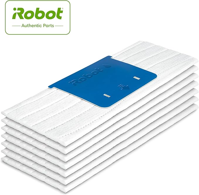 iRobot® Authentic Replacement Parts- Braava Jet® m Series Wet Mopping Pads, (7-Pack)