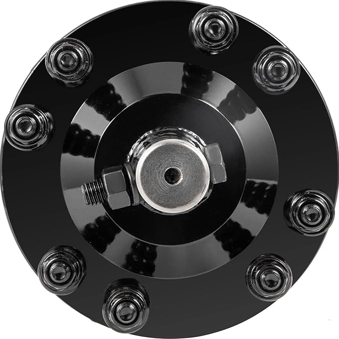 1 3/8" Smooth Round Ends PTO Friction Clutch For Tractor, Carburized Steel Adjustable Rotary Black Brush Hog Slip Clutch