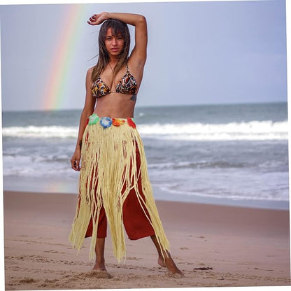 Hula Skirt for Women Authentic Hawaiian Costumes Party Festival Performance Dress