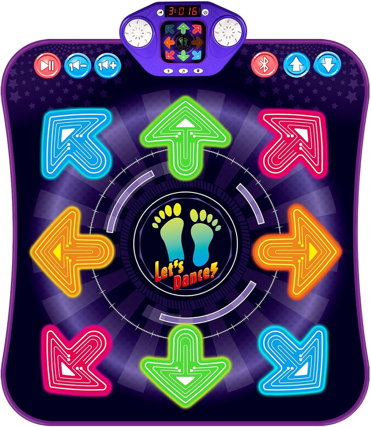 This 8-button dance mat with Bluetooth and 7 game modes is perfect for getting kids active and developing their rhythm and coordination.