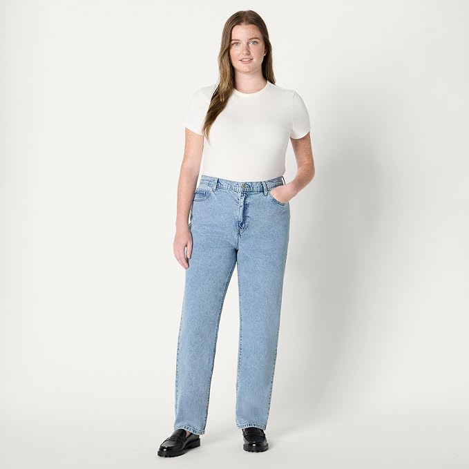 Women's High-Rise Straight Leg Jean
