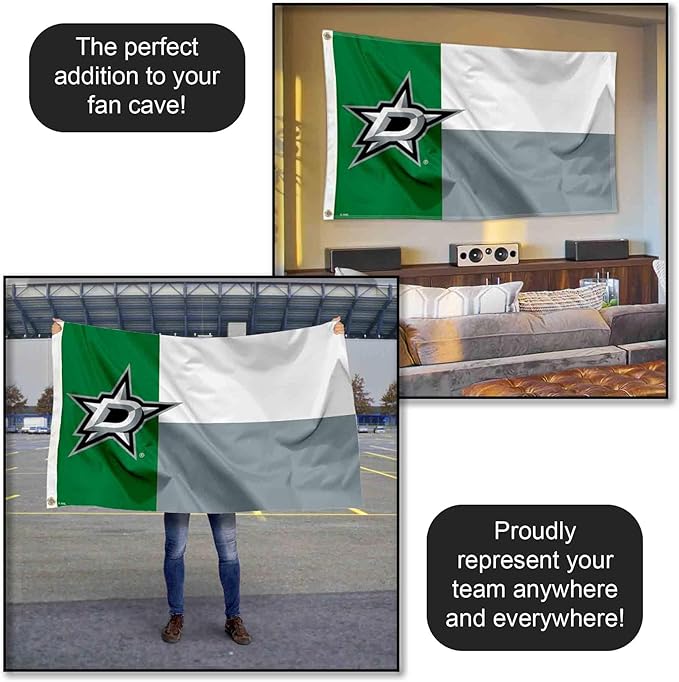Dallas Stars State of Texas 3x5 Feet Banner Flag