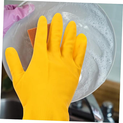 Rubber Cleaning Washing for Dishes Kitchen Heavy Duty Dishwashing Cleaning Dishwashing (Medium)
