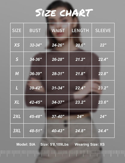 PUMIEY Women's Long Sleeve T Shirts Crew Neck Slim Fit Tops Sexy Basic Tee Smoke Cloud Pro Collection