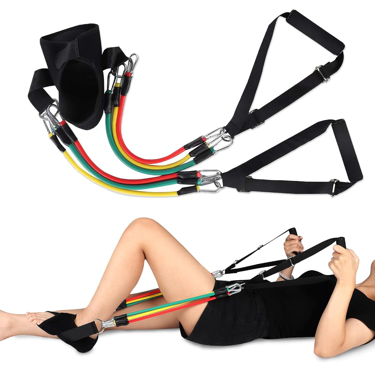 Knee Replacement Recovery Aids - Knee Glider for Knee Replacement, Post-Op Knee Surgery Recovery Equipment with Adjustable Resistance, Heel Protection & Pain Relief for ACL/MCL Rehabilitation
